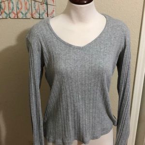 Gray long sleeve(size-large)women’s